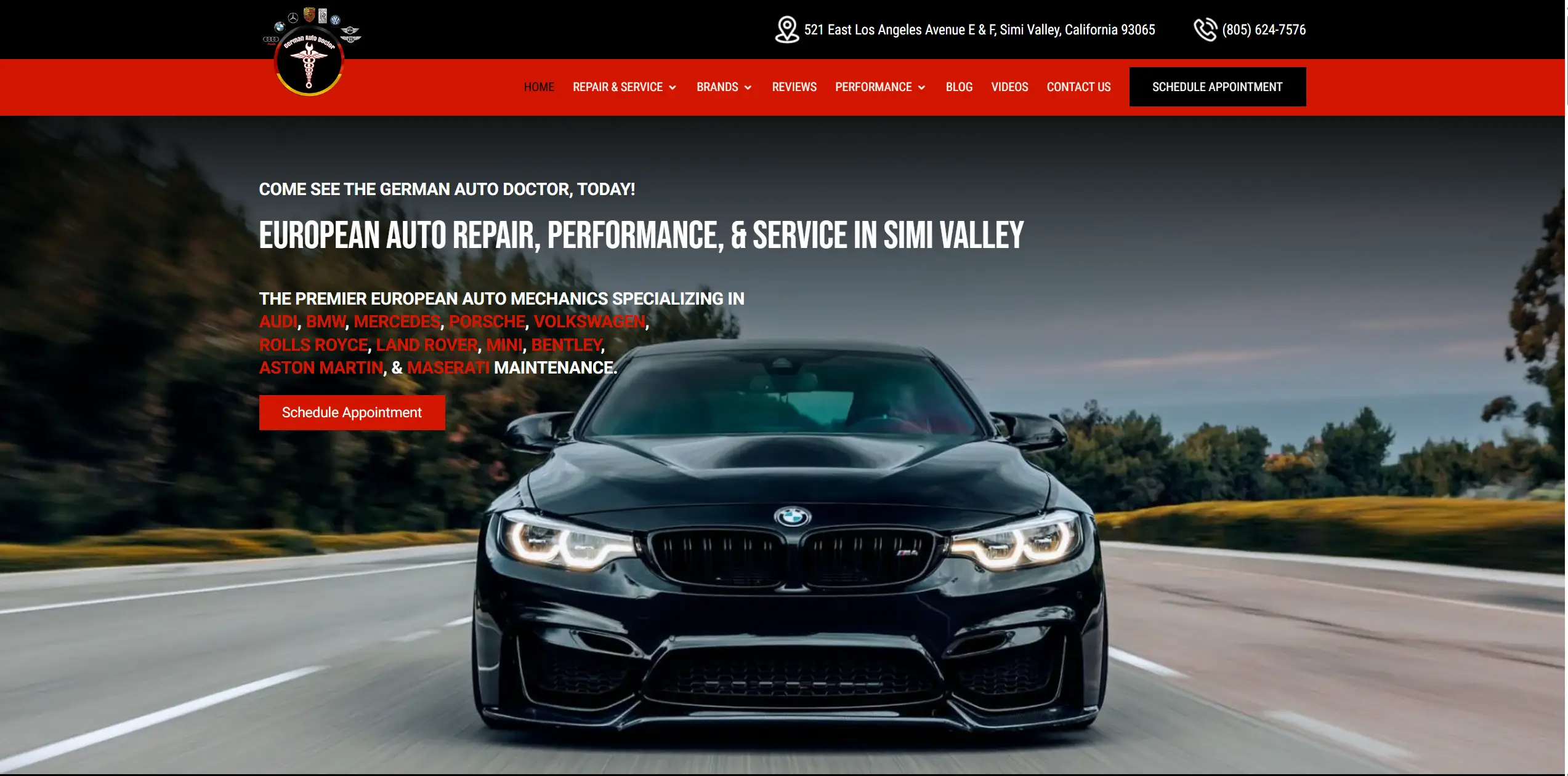 German Auto Doctors Home