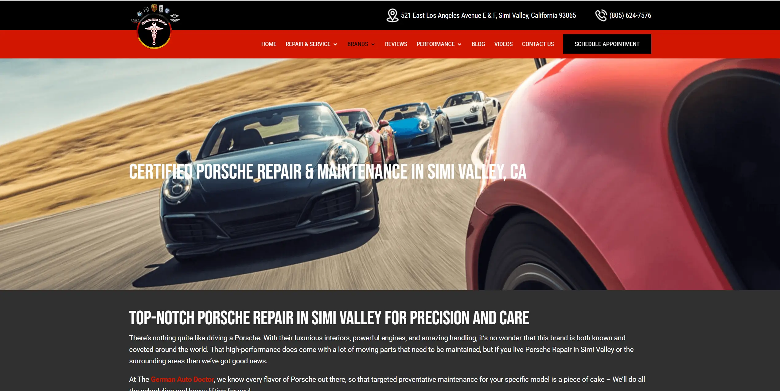 Porsche Repair