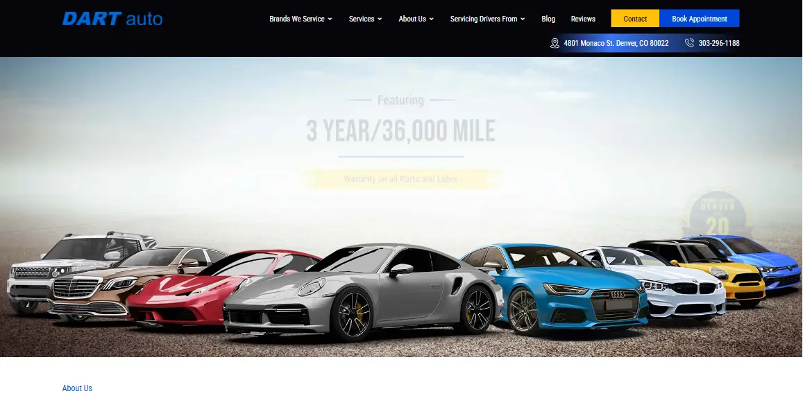 Dart Auto Homepage
