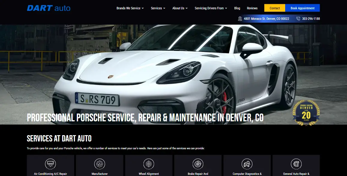 Porsche Repair Denver