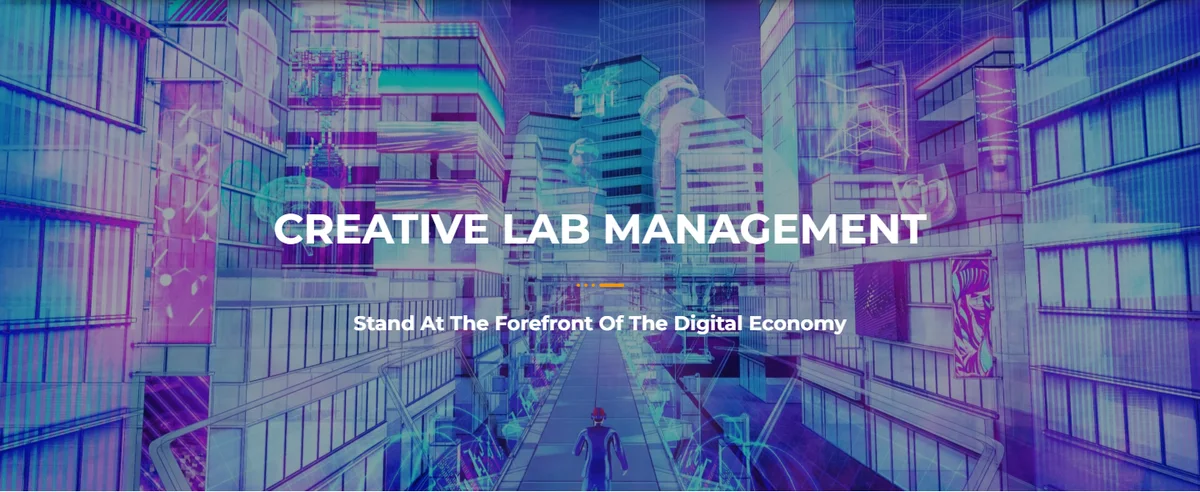 The Creative Lab page banner