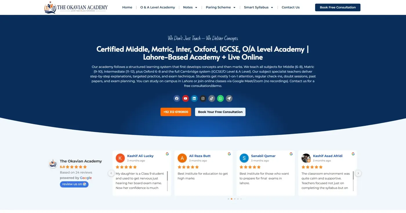 The Okavian Academy case study