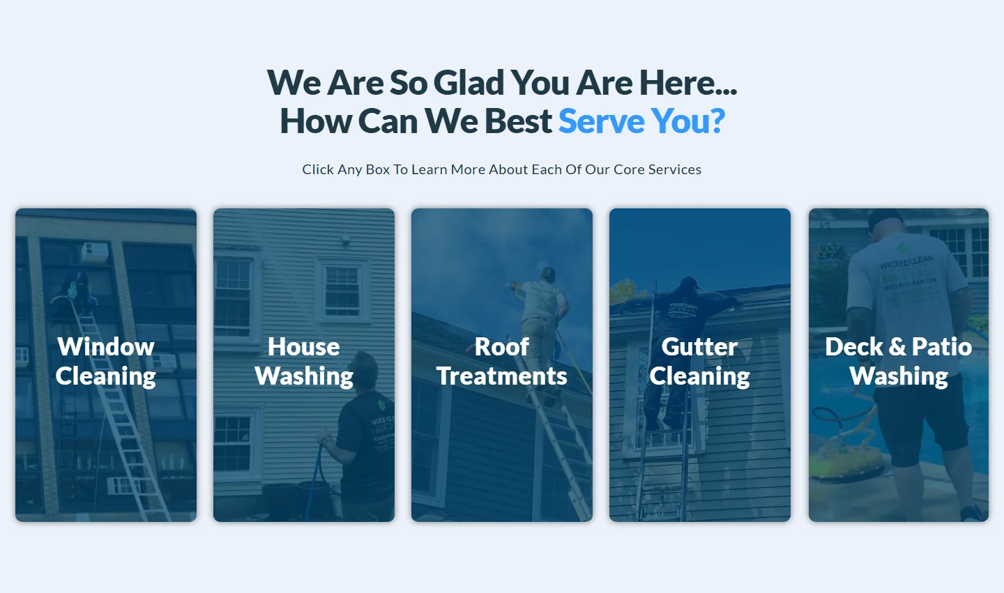Flip boxes for window cleaning, house washing, roof treatments, gutter cleaning and deck and patio washing