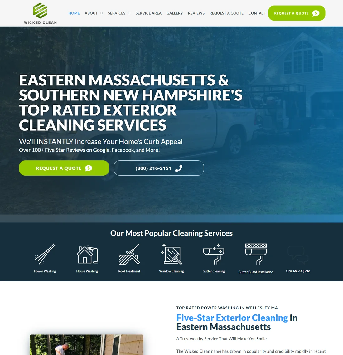 Part 1 of the Wicked Clean home page