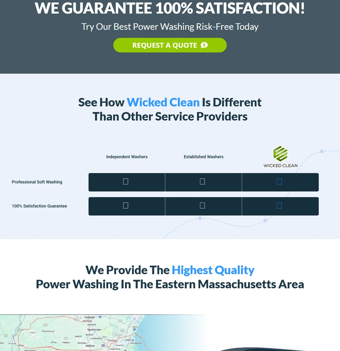 Part 3 of the Wicked Clean home page