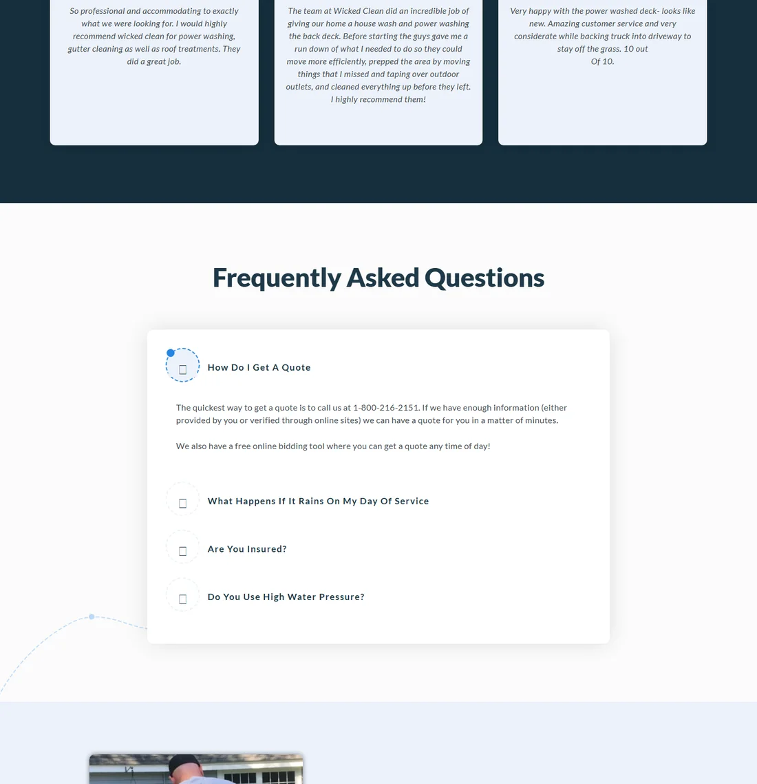 Part 5 of the Wicked Clean home page